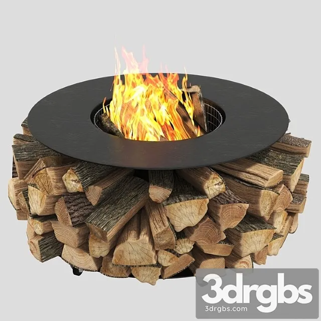 Outdoor Fire Pit PF 02 3D Model Download Outdoor Fire Pit PF 02 3D Model Download