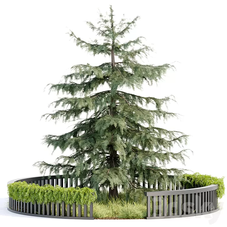 Outdoor Garden vol 106 3D Model Free Download