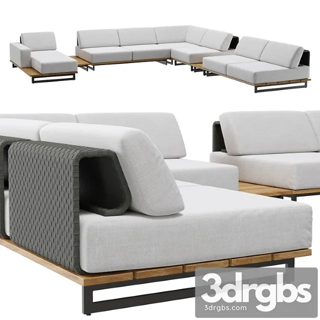 Outdoor garden wicker modular sofa skyline design ona Outdoor garden wicker modular sofa skyline design ona