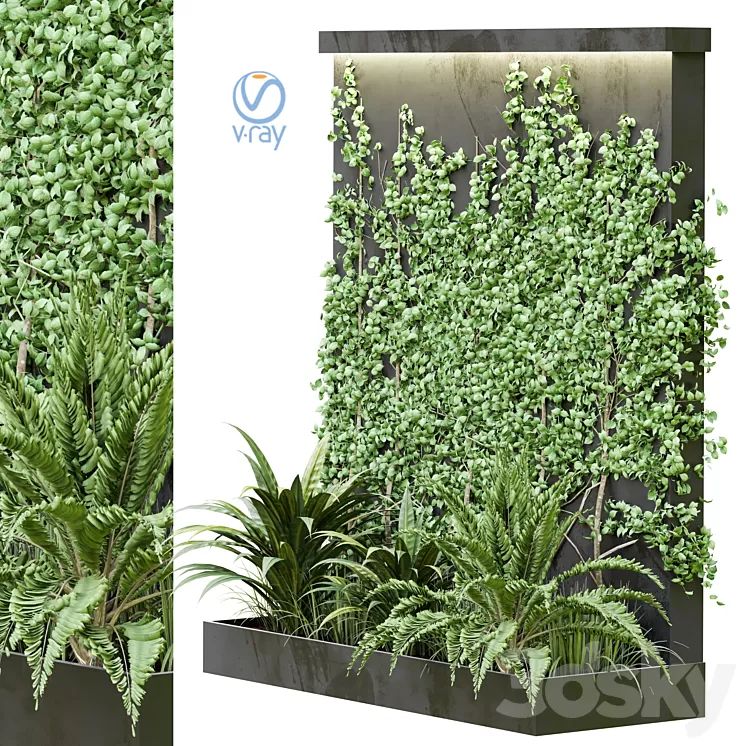 Outdoor Plant Vol38 3D Model Free Download