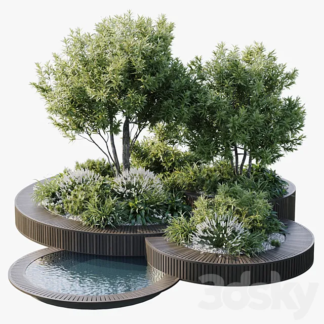 Outdoor Plants 2 3D Model