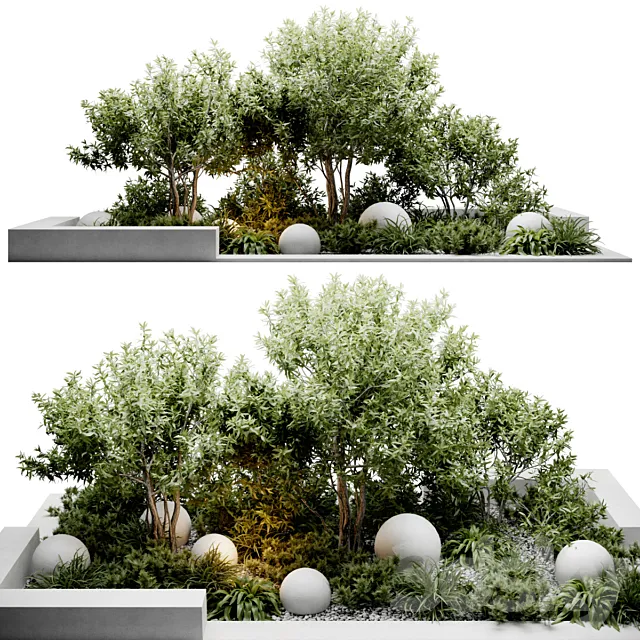 outdoor plants 3D Model