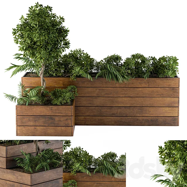 outdoor-plants Flower Box 3D Model outdoor-plants Flower Box 3D Model