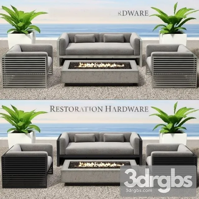 Outdoor Restoration Hard Ware 3D Model Download