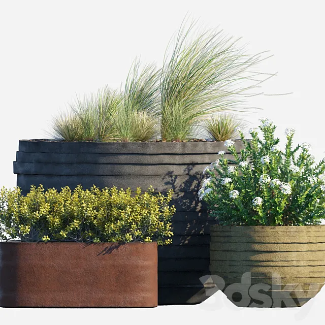 Outdoor set 6 3D Model Outdoor set 6 3D Model