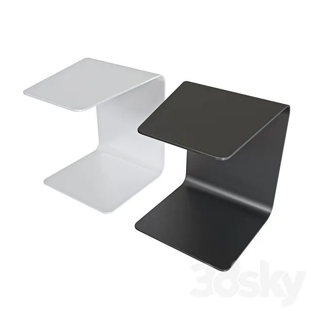 Outdoor sidetable Manutti _ TAVO – Closed 36 3D Model