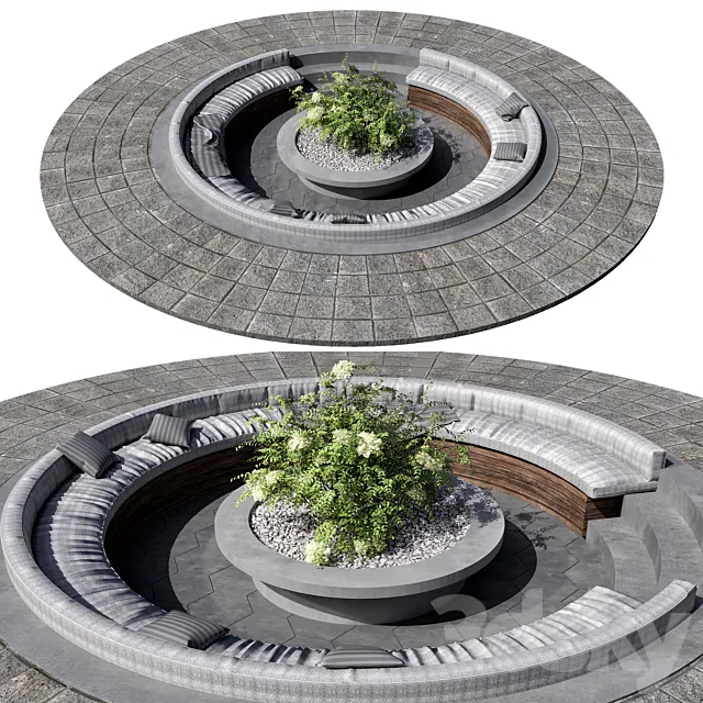 OUTDOOR SITTING AREA NO3 3D Model