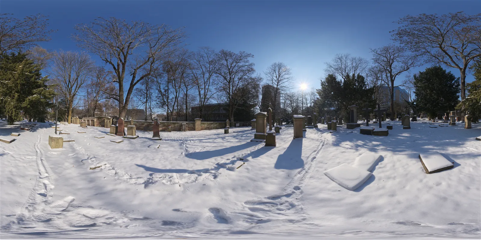 Snowy Cemetery Snowy Cemetery