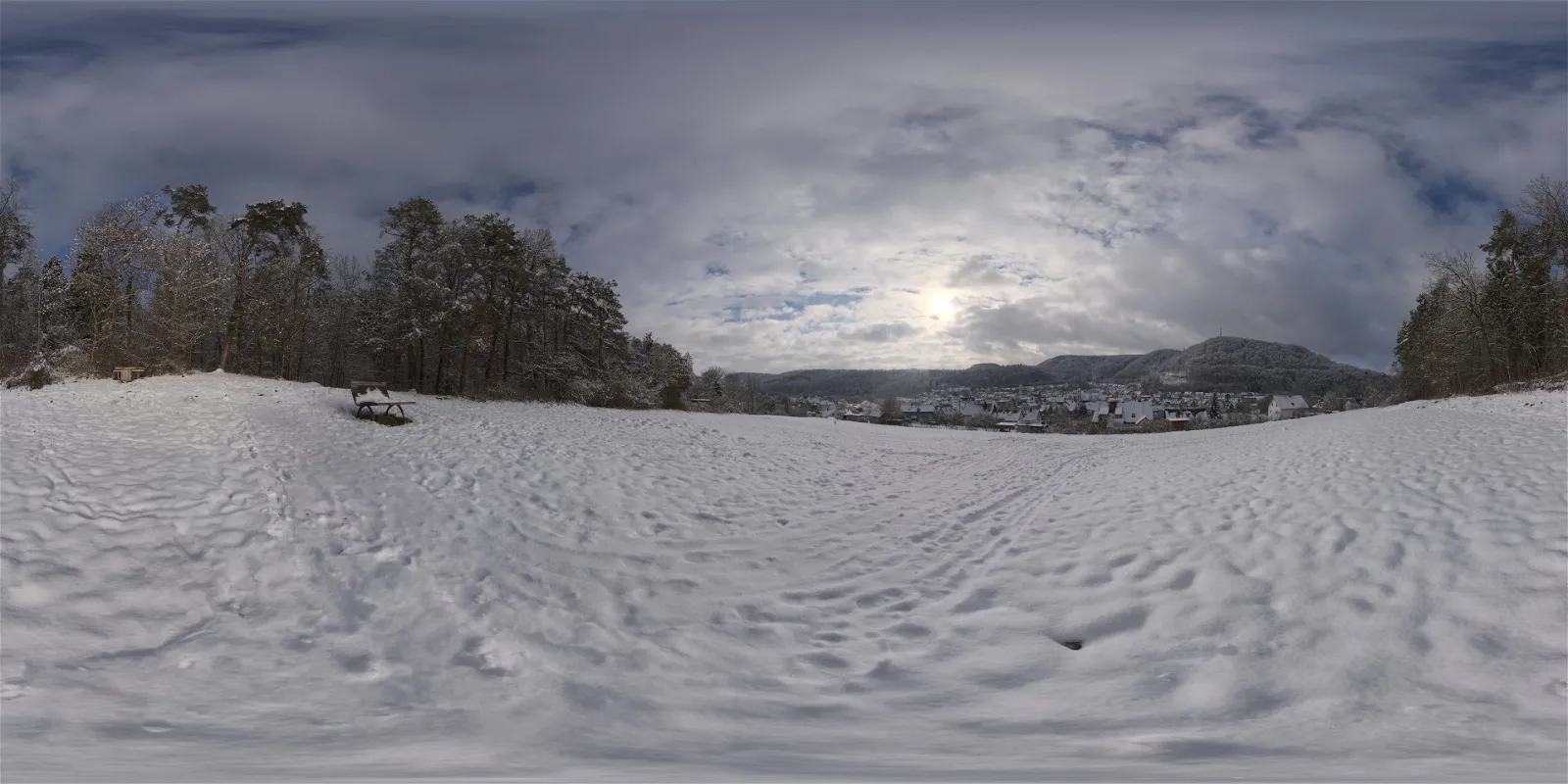Snowy Hillside Snowy Hillside