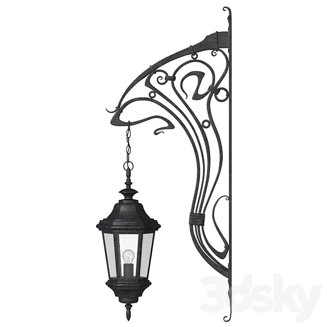 Outdoor wall light 3DModel