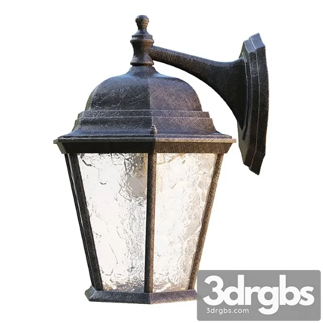 Outdoor wall light arte lamp genova 3D Model Download