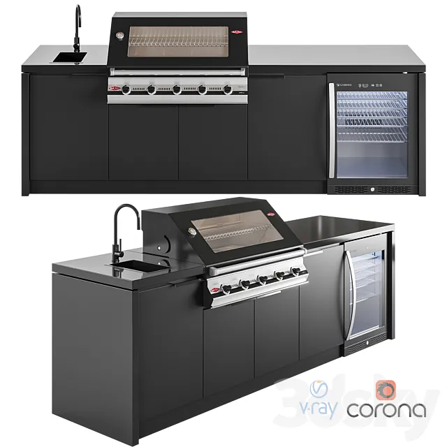 Outdoor_Kitchen_02 3DModel