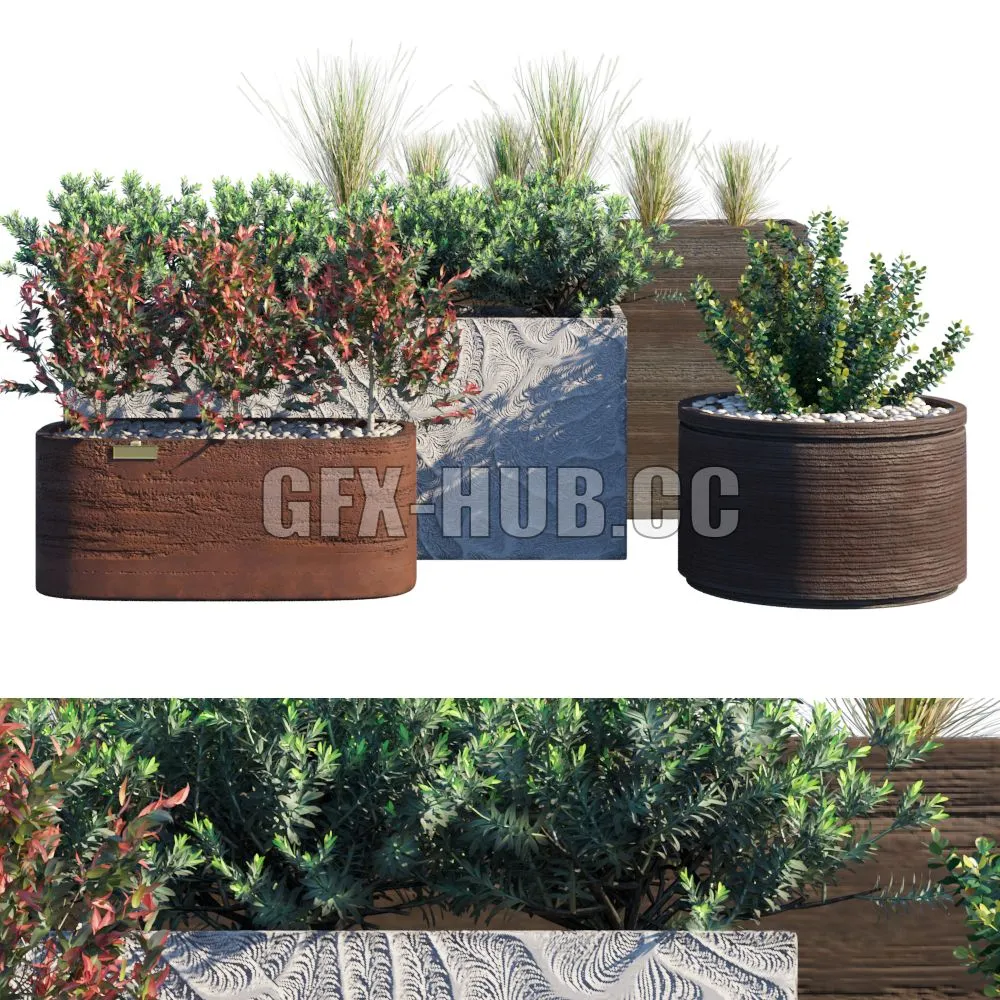 Outdoorsot set 12 3D Model Outdoorsot set 12 3D Model