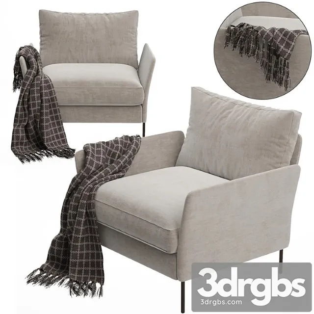 Outline chair 3D Model Download