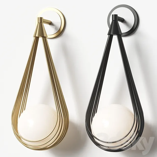 OVA SCONCE – Arteriors 3D Model OVA SCONCE – Arteriors 3D Model