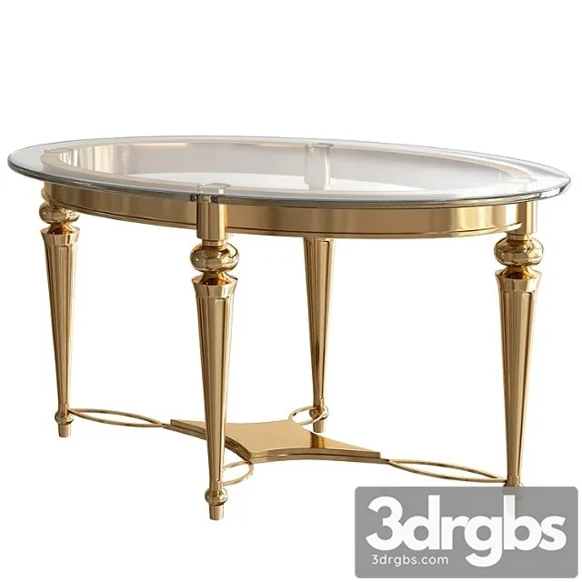 Oval Cocktail Table Galloway 3D Model Download Oval Cocktail Table Galloway 3D Model Download
