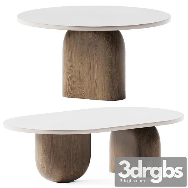 Oval coffee table philip by essential home Oval coffee table philip by essential home