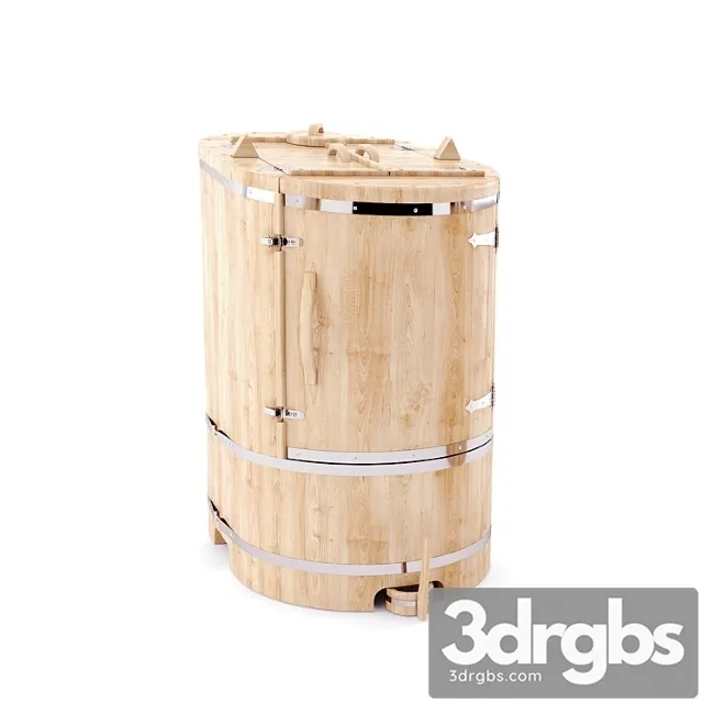 Oval Naia Fitobochka 1 3D Model Download