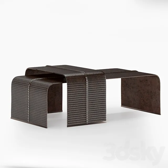 OVC Couch Table Bottega Veneta 3DModel