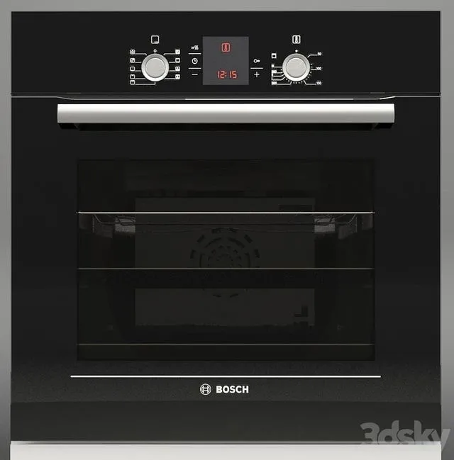 Oven bosch hbg 43t460 3D Model