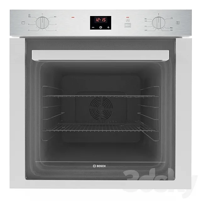 Oven Bosch HGN22F350 3D Model