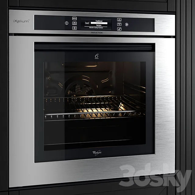 Oven by Whirlpool AKZM 8910 3D Model