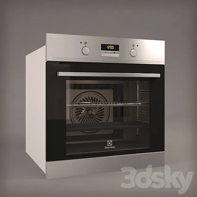 Oven Electrolux EOB3311AOX 3DModel