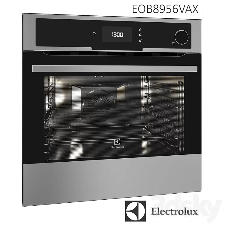 Oven Electrolux EOB8956VAX 3D Model Oven Electrolux EOB8956VAX 3D Model