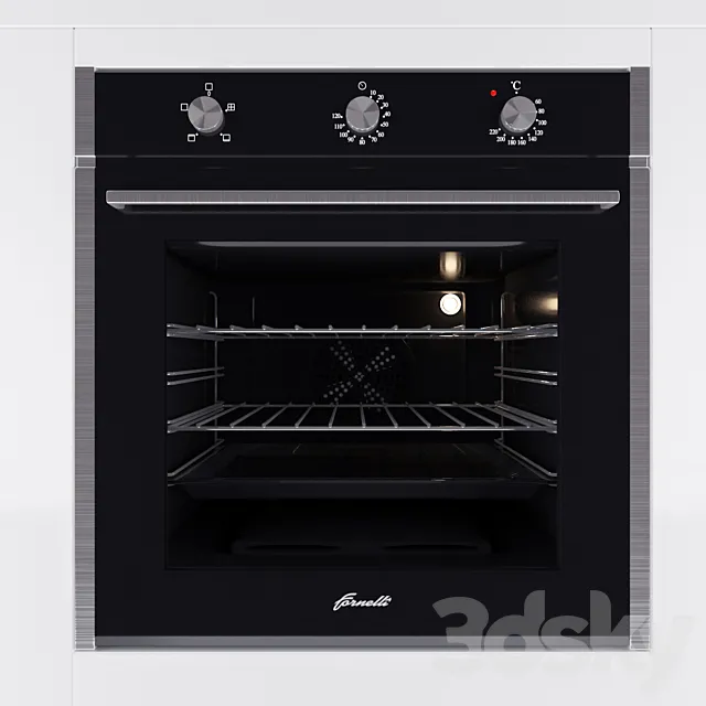 Oven Fornelli Soprano 3DModel