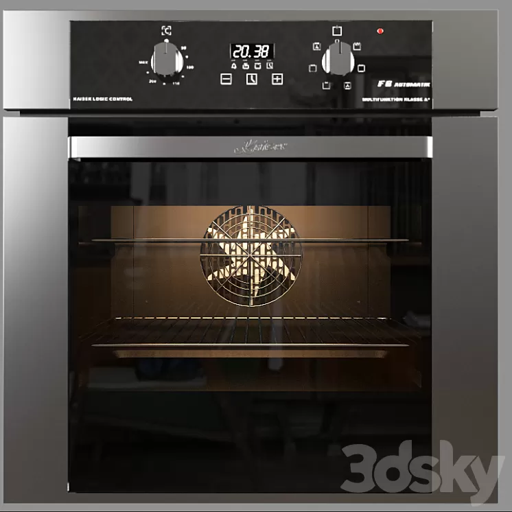 Oven KAISER 3D Model Oven KAISER 3D Model