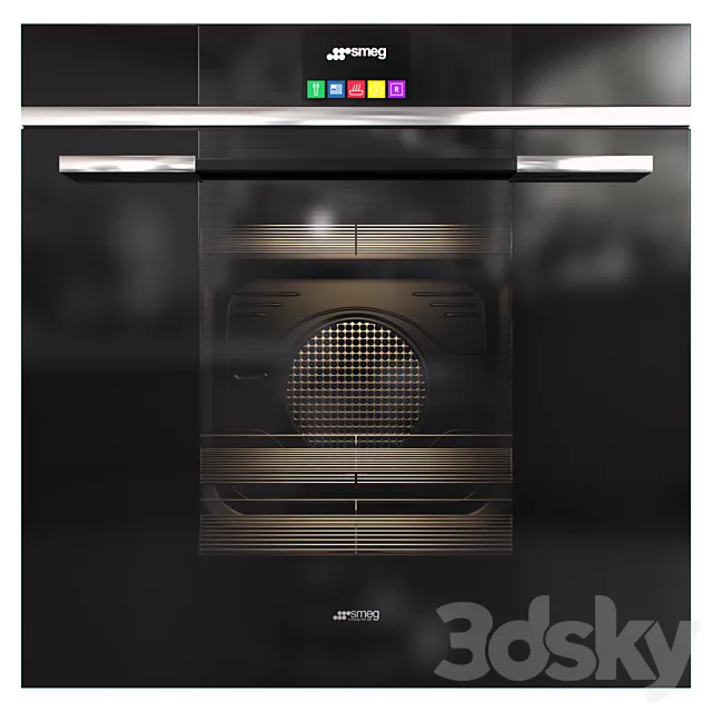 Oven Smeg SFP140N 3DModel