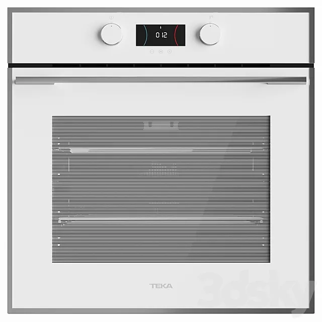 Oven TEKA HLB 850 WHITE-SS 3D Model Oven TEKA HLB 850 WHITE-SS 3D Model