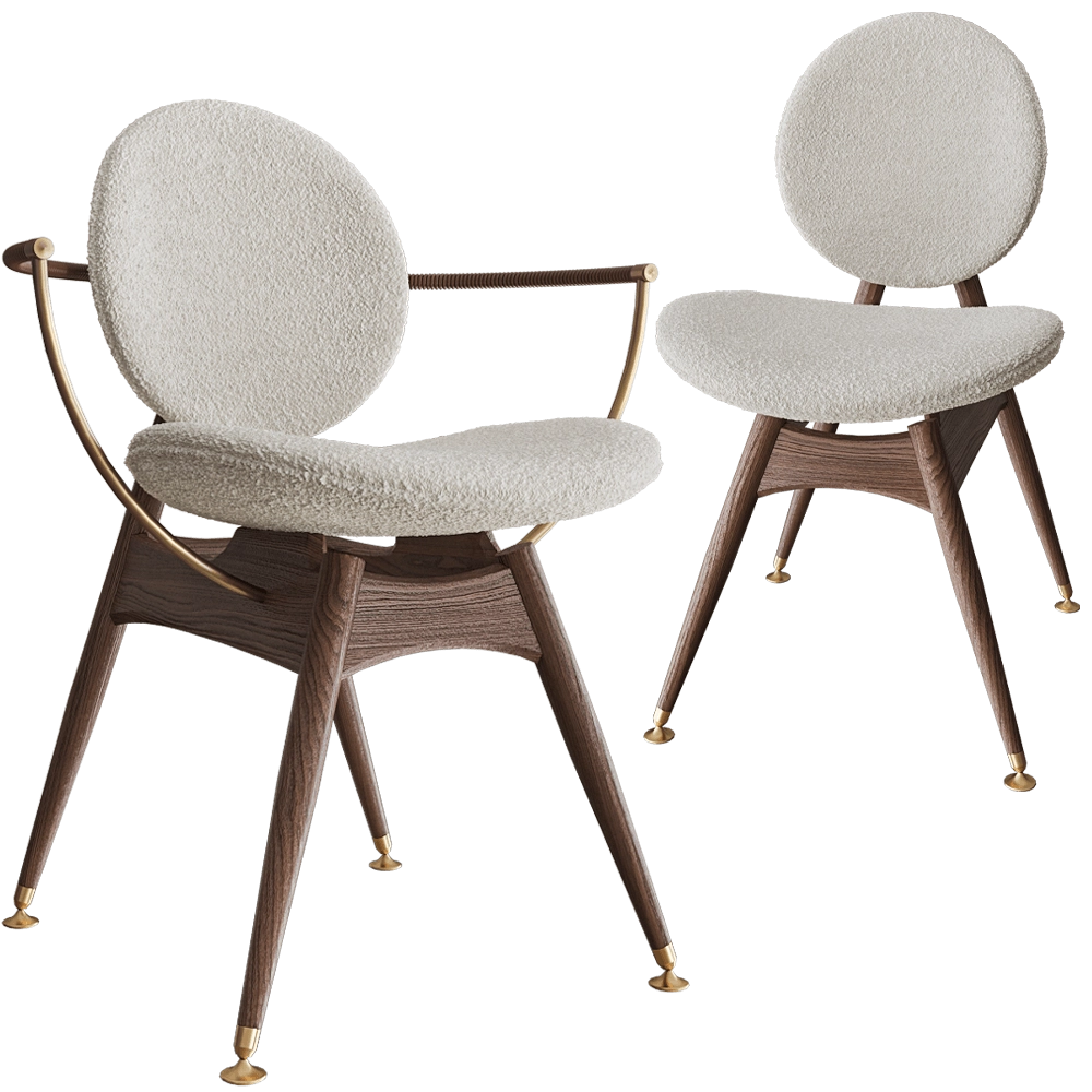 Overgaard & Dyrman – Dining chair Circle 3D Model