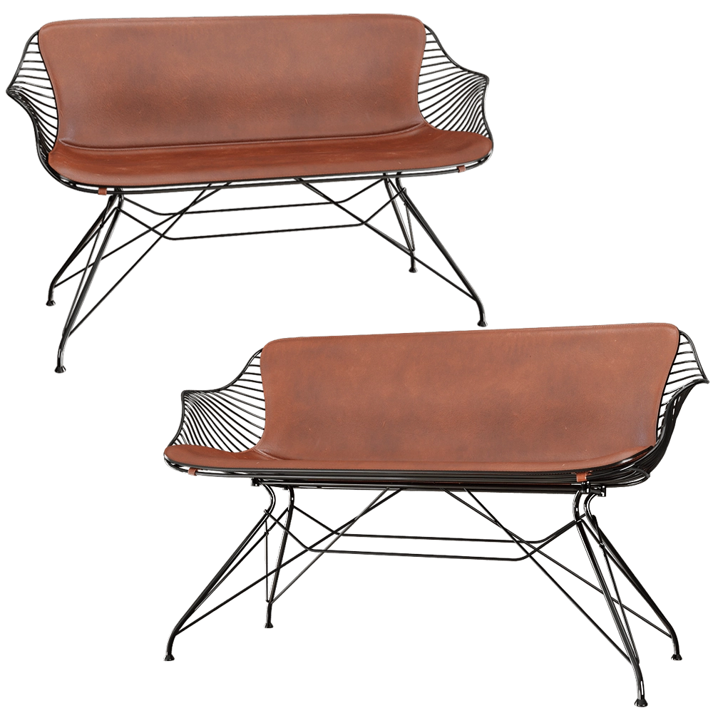 Overgaard & Dyrman – Sofa Wire 3D Model