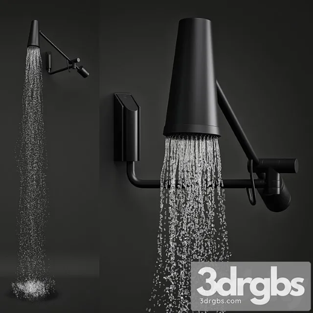 Overhead Shower Zucchetti Closer 3D Model Download