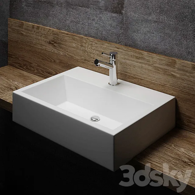 Overhead sinks Hidra Loft 3DModel Overhead sinks Hidra Loft 3DModel