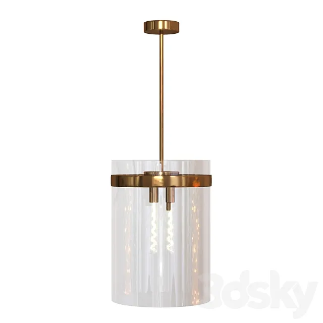 OVERLOOK CYLINDER PENDANT LIGHT 3D Model OVERLOOK CYLINDER PENDANT LIGHT 3D Model
