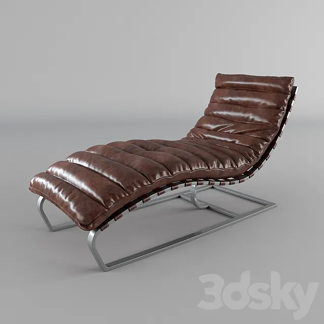 Oviedo Lounge Chair 3D Model