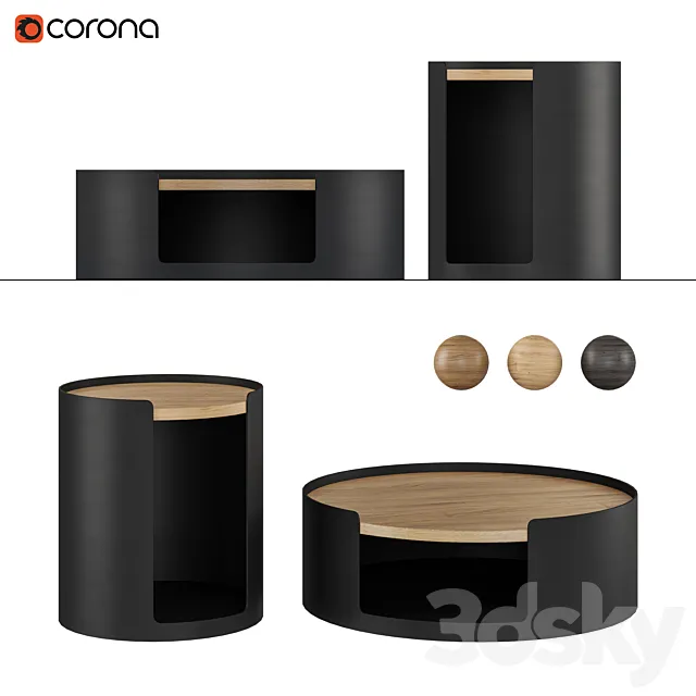 Ovolo | Coffee table 3DModel Ovolo | Coffee table 3DModel