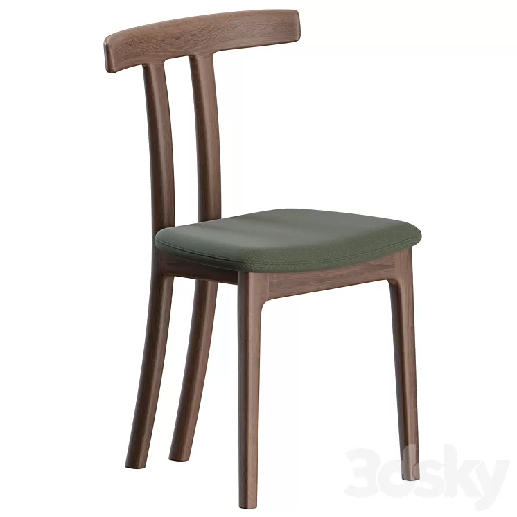 OW58 T-CHAIR by Carl Hansen 3D Model OW58 T-CHAIR by Carl Hansen 3D Model