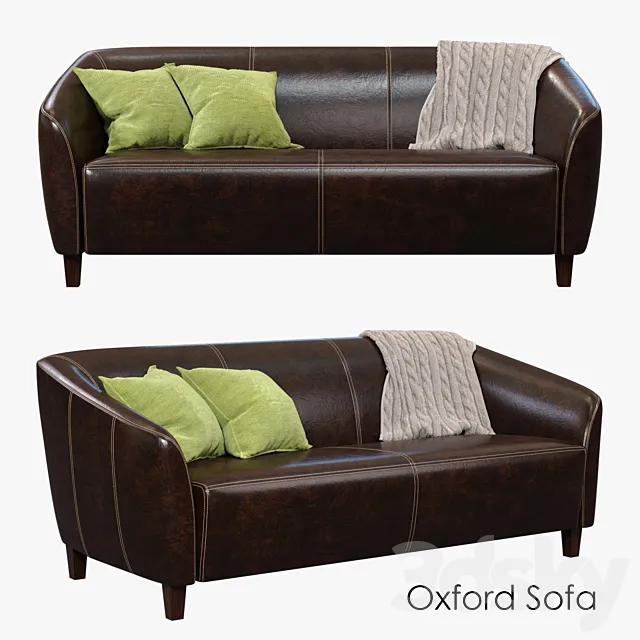 Oxford Sofa 3DModel Oxford Sofa 3DModel