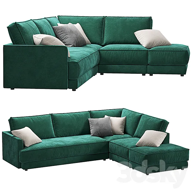 OXFORD sofa NICOLA QUINTO 3DModel