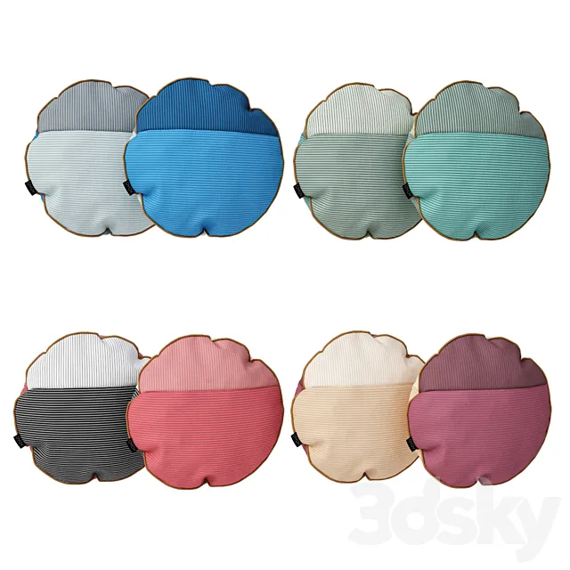 OYOY Pi Cushion 3D Model OYOY Pi Cushion 3D Model