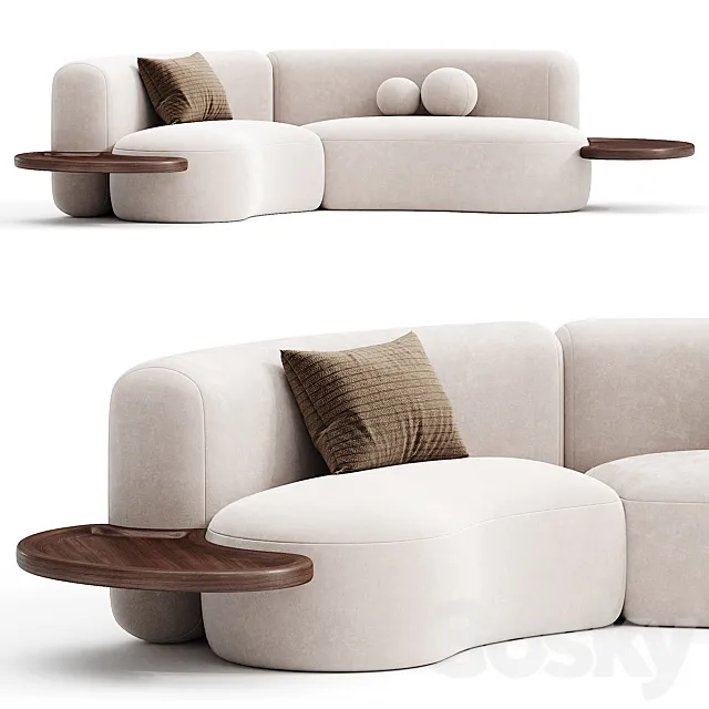 Oze Modular Sofa 3DModel