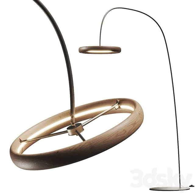 Ozzio Italia Astrum Floor Lamp 3D Model Ozzio Italia Astrum Floor Lamp 3D Model