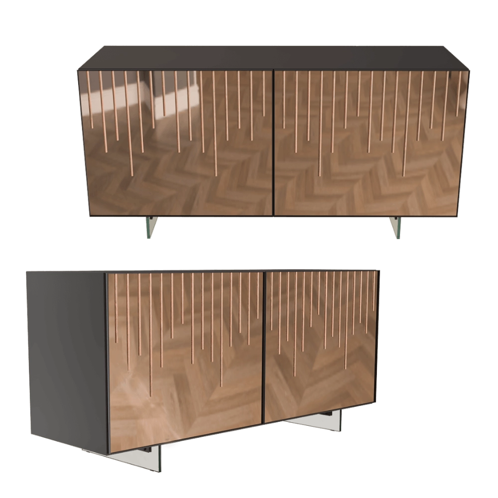 Ozzio Italia – Sideboard Rain 3D Model