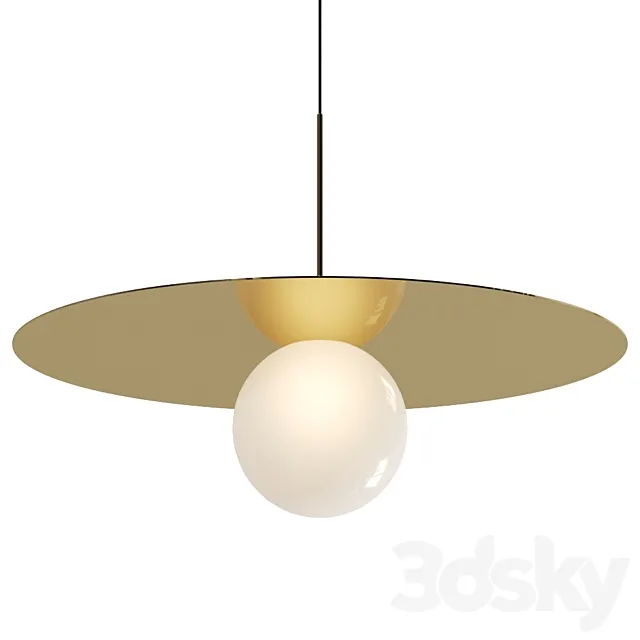 Pablo Bola Disc Pendant Lamp 3D Model
