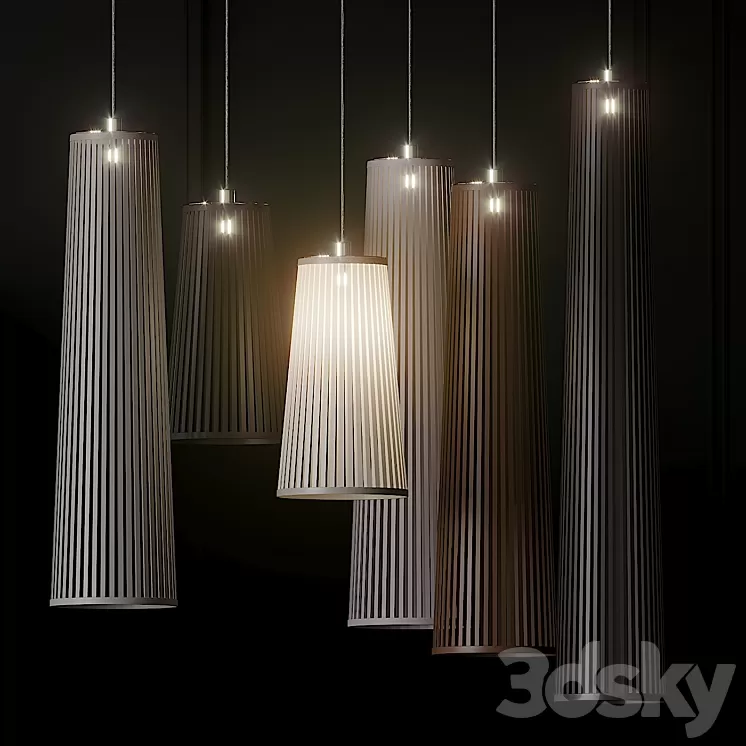 PABLO SOLIS Ppendant lamp 3D Model PABLO SOLIS Ppendant lamp 3D Model