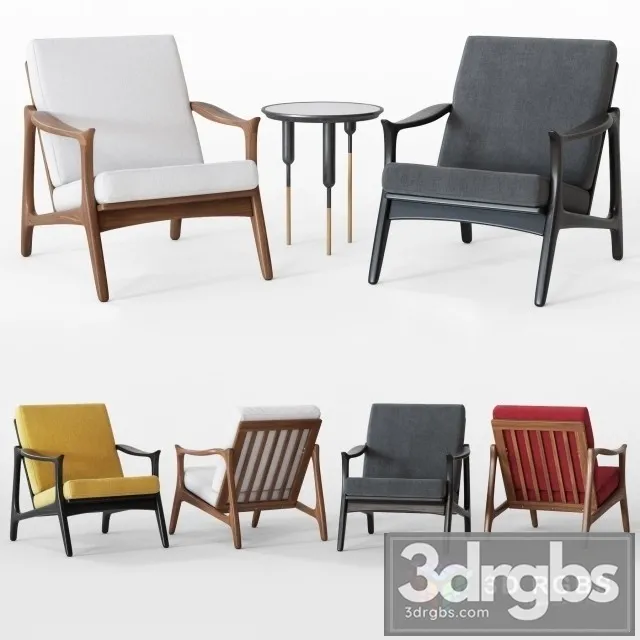 Pace Armchair 2013 3D Model Download