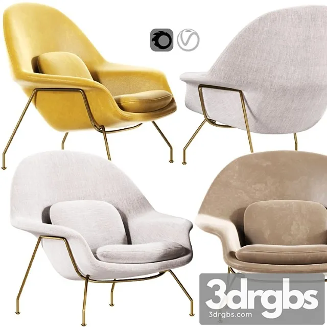 Pacific armchair 3D Model Download